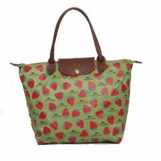 Sac A Main Femme Soldes Longchamp soldes sorties les pliage Fraise